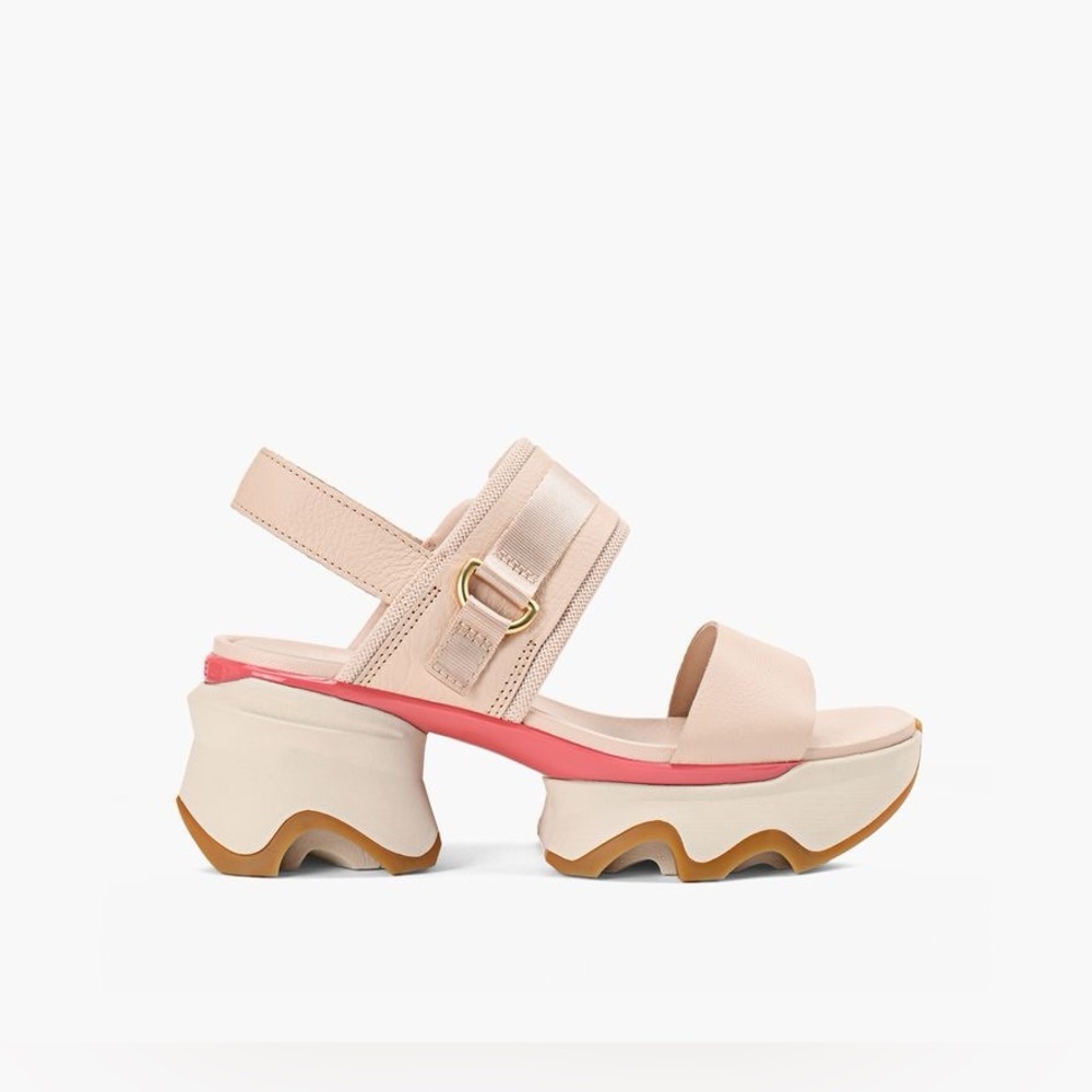 Sorel Women's Sandals in Pink and Tan - Picture 1 of 4